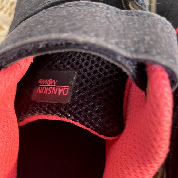 Danskin NOW Child 11 Navy & Pink sneakers hook & loop closure - Picture 4 of 7